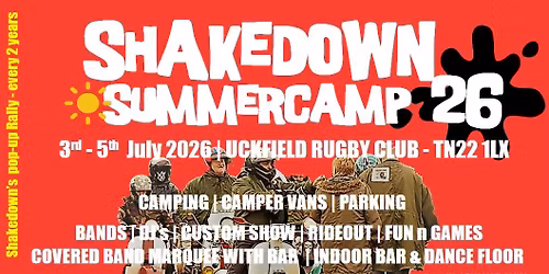 Shakedown Summercamp 2026
