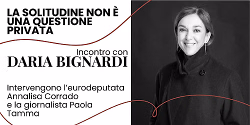 Incontro con Daria Bignardi