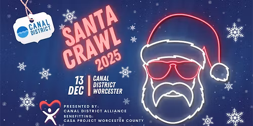 3rd annual Santa Crawl presented by the Canal District Alliance