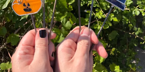 Halloween Plant Stakes Workshop