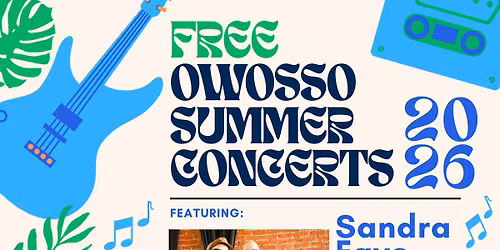 Owosso Summer Concerts @ the Amphitheater - Sandra Faye Band
