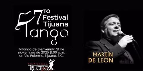 Milonga de Bienvenida 7mo Festival Tijuana Tango