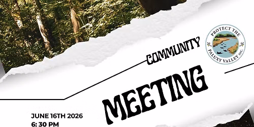 Community Meeting: Evaluating and Responding to Datacenter and Gas Plant Proposals