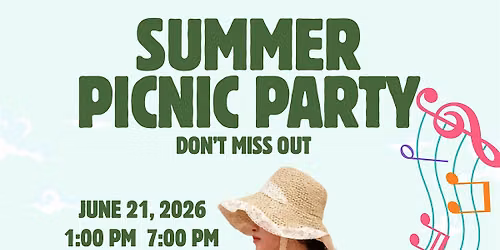 Summer Picnic Party for women