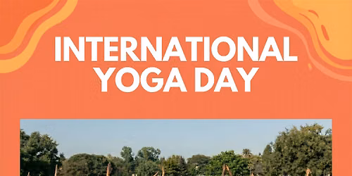 Celebrating International Yoga Day at the park