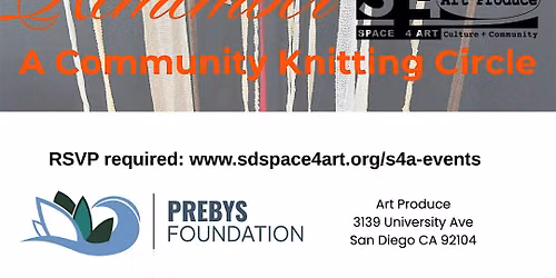 A Community Knitting Circle - October