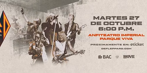 DEF LEPPARD + Extreme en Costa Rica 2026 | Evento Oficial