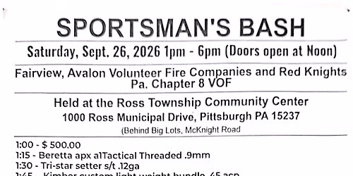 2026 Sportsman's Bash
