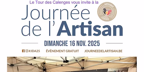 Journ\u00e9e de l'Artisan - Atelier ouvert (D\u00e9monstrations\/exposition)