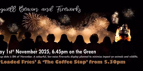 Ogwell Beacon and Fireworks