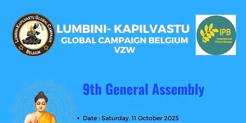 9th General Assembly of Lumbini Kapilvastu Global Campaign (LKGCB) Belgium