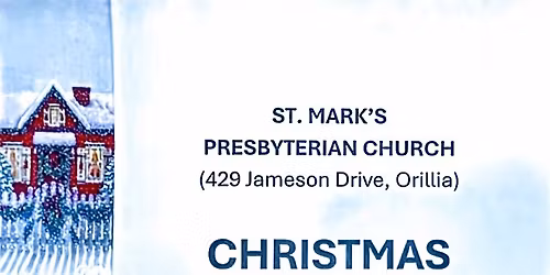 St Mark\u2019s Annual Christmas Bazaar