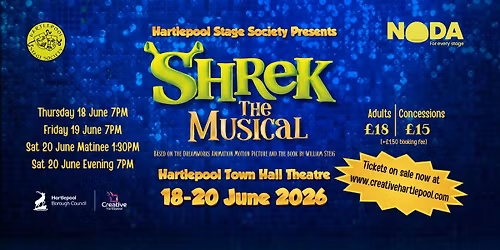 Shrek the Musical - Hartlepool Town Hall Theatre