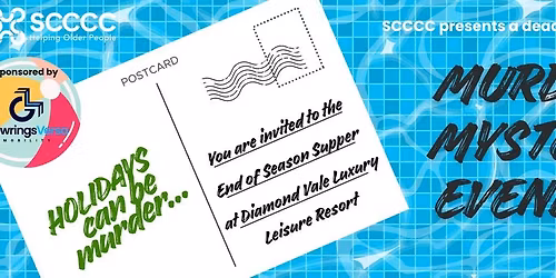 Murder mystery night - Holidays can be murder