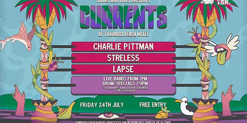 CURRENTS W\/ Charlie Pittman \/\/ Streless \/\/ Lapse