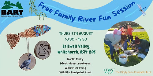 Family River Fun Day - Saltwell Valley, Whitchurch