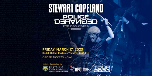 Stewart Copeland: Police Deranged at Kentucky Center - Whitney Hall