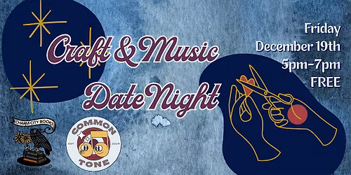Date Night Craft & Music at Charm City Books