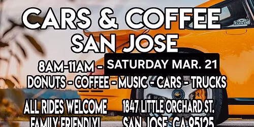 Cars and Coffee CFDS March 21st 2026