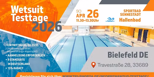 Wetsuit Testtage, Bielefeld