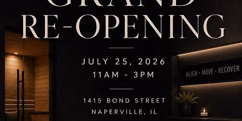 GRAND REOPENING & COMMUNITY EVENT
