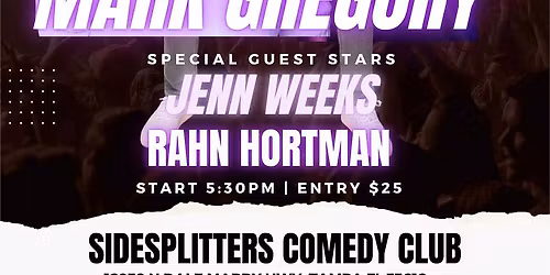 Healing With Humor - Mark Gregory at Side Splitters Comedy Club - Tampa