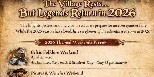 SIRF Fantasies and Fairies Weekend 