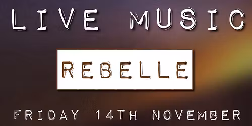 REBELLE LIVE MUSIC