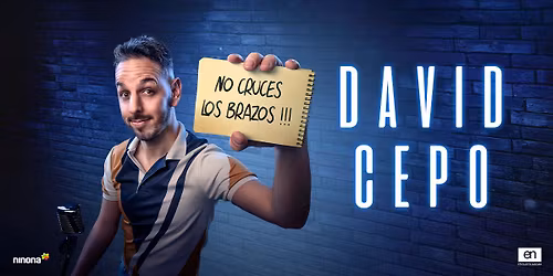 David Cepo presenta 'No cruces los brazos'