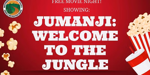 FREE Movie Night: Jumanji\ud83d\udc05\ud83c\udfa5