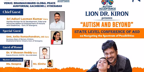 Lion Dr Kiron presents "Autism and Beyond"