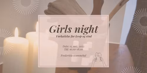  Girls Night \u2013 Fork\u00e6lelse for krop og sind