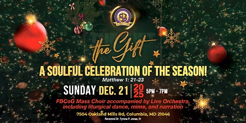 The Gift: A Soulful Celebration of the Season
