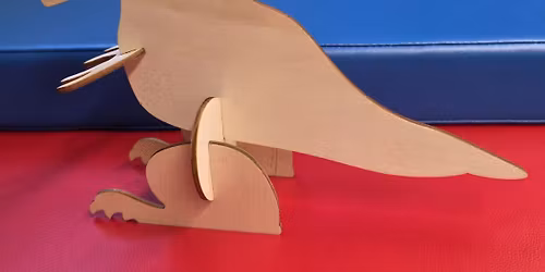 3-D Wood Dinosaur