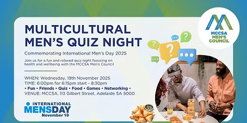 Multicultural Men's Quiz Night 2025