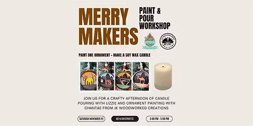 Merry Makers: Paint & Pour Workshop