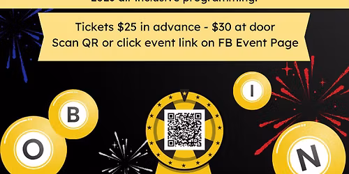 "Bring in the New Year" Designer Purse Bingo for HARP