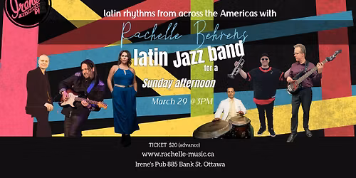 Rachelle\u2019s latin jazz band for a sunday afternoon