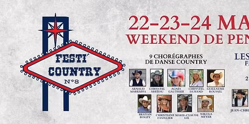 Festi'Country N\u00b08 - 22\/23\/24 MAI 2026 - Les Angles (30)