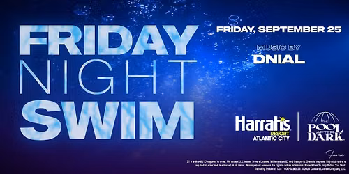 Friday Night Swim with Dnial at The Pool After Dark
