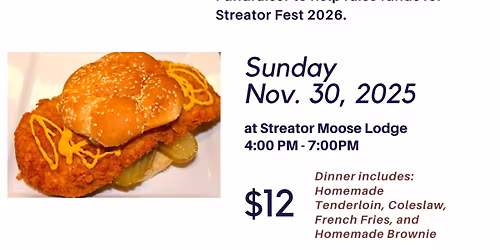 Tenderloin Dinner Fundraiser