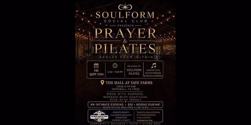 Prayer and Pilates