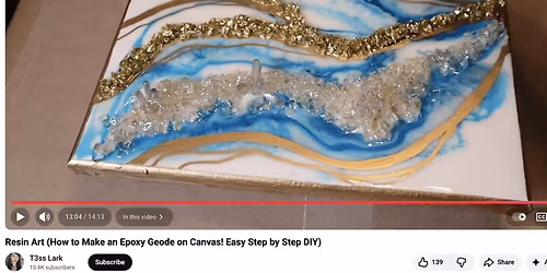 Sip & Paint \u2013 Geode Resin Pour Workshop