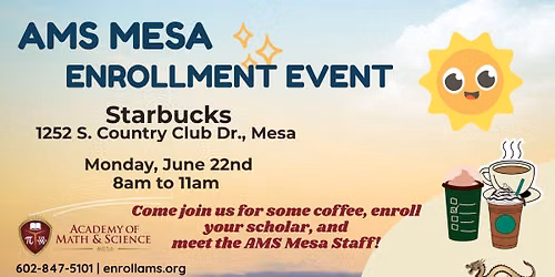 AMS MESA Enrollment Event
