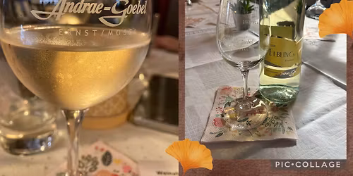 Weinprobe mit unserem Moselwinzer Martin