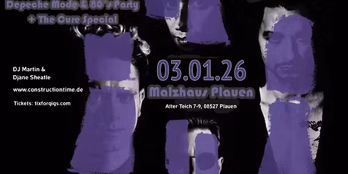 DEPECHE MODE & 80S PARTY + THE CURE SPECIAL