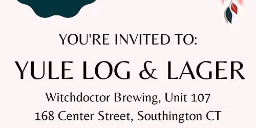 Yule Log & Lager - Holiday Market!