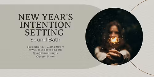 New Year's Intention Setting Sound Bath