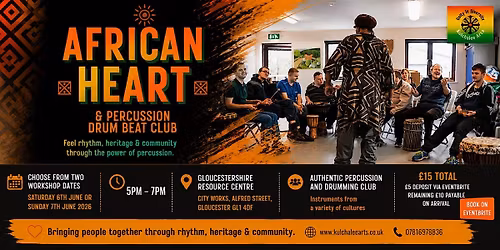 African Heart & Percussion Drum Beat Club