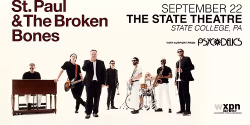 WXPN Welcomes St. Paul & The Broken Bones